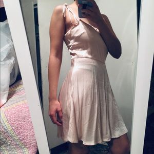 🎉Satin Pink Dress